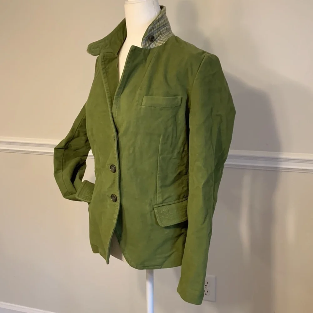 J.CREW Green Jacket - S